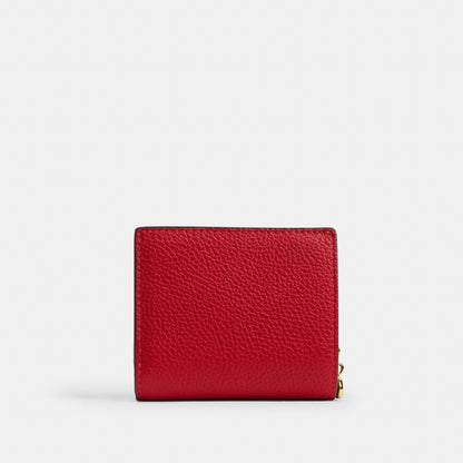 Snap Wallet In Signature Denim
