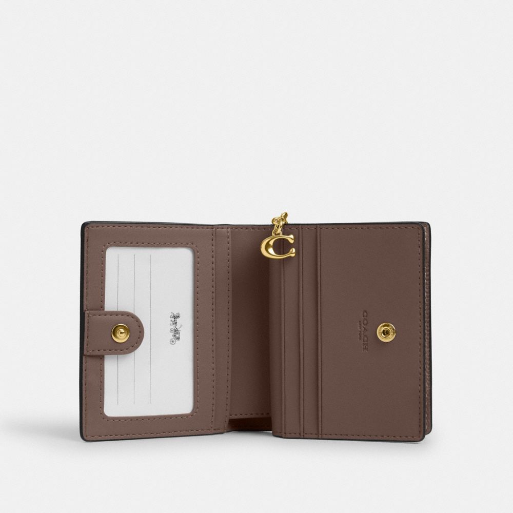 Snap Wallet With Cherry Print