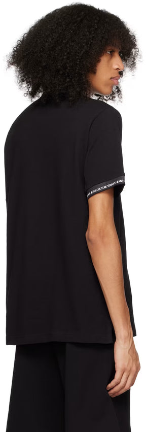 Black Jacquard Polo