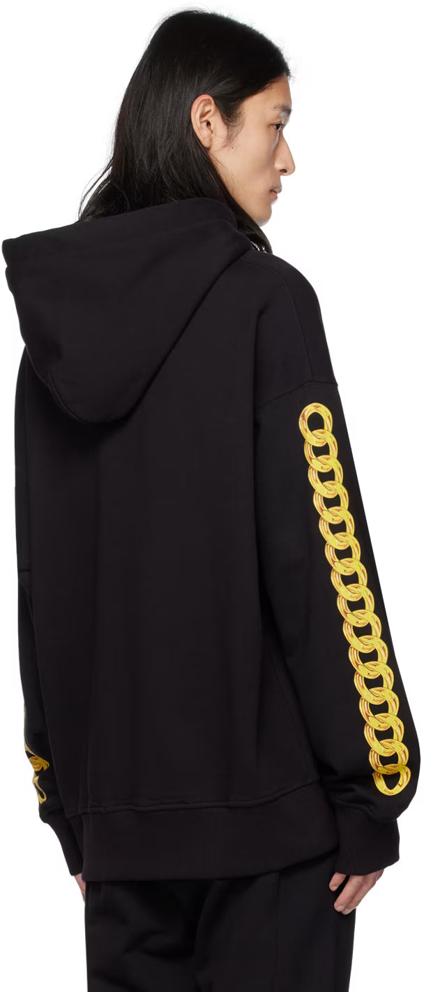 Black Chain Hoodie