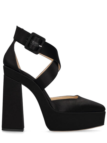 Jimmy Choo Jimmy Choo 140mm Gian satin pumps - Size: UK 3 Heels | Shop From The Mirage