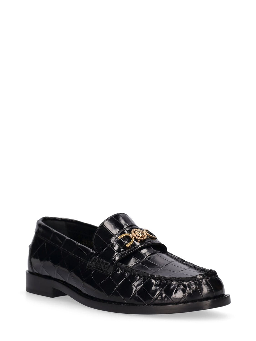 Versace Versace 25mm Leather loafers - Size: UK 5 Loafers | Shop From The Mirage