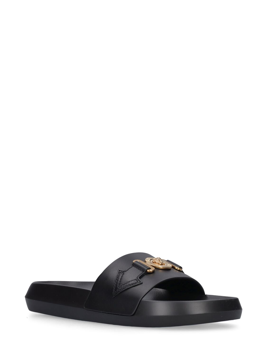 Versace Versace Leather slides - Size: UK 3 Slides | Shop From The Mirage