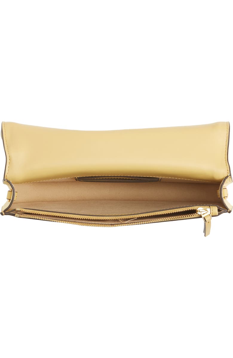 Miller Basketweave Leather Convertible Clutch