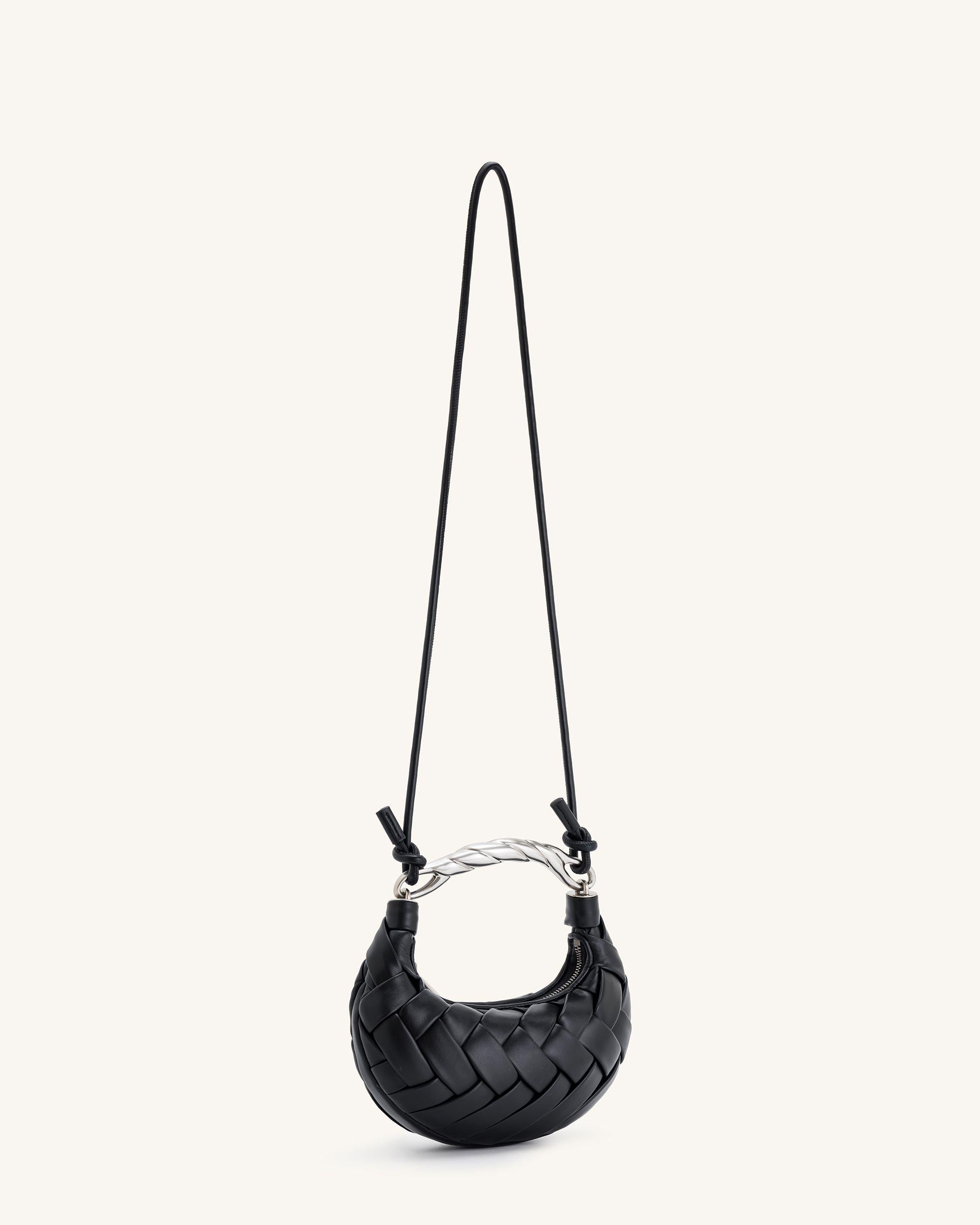 Orla Weave Handbag - White