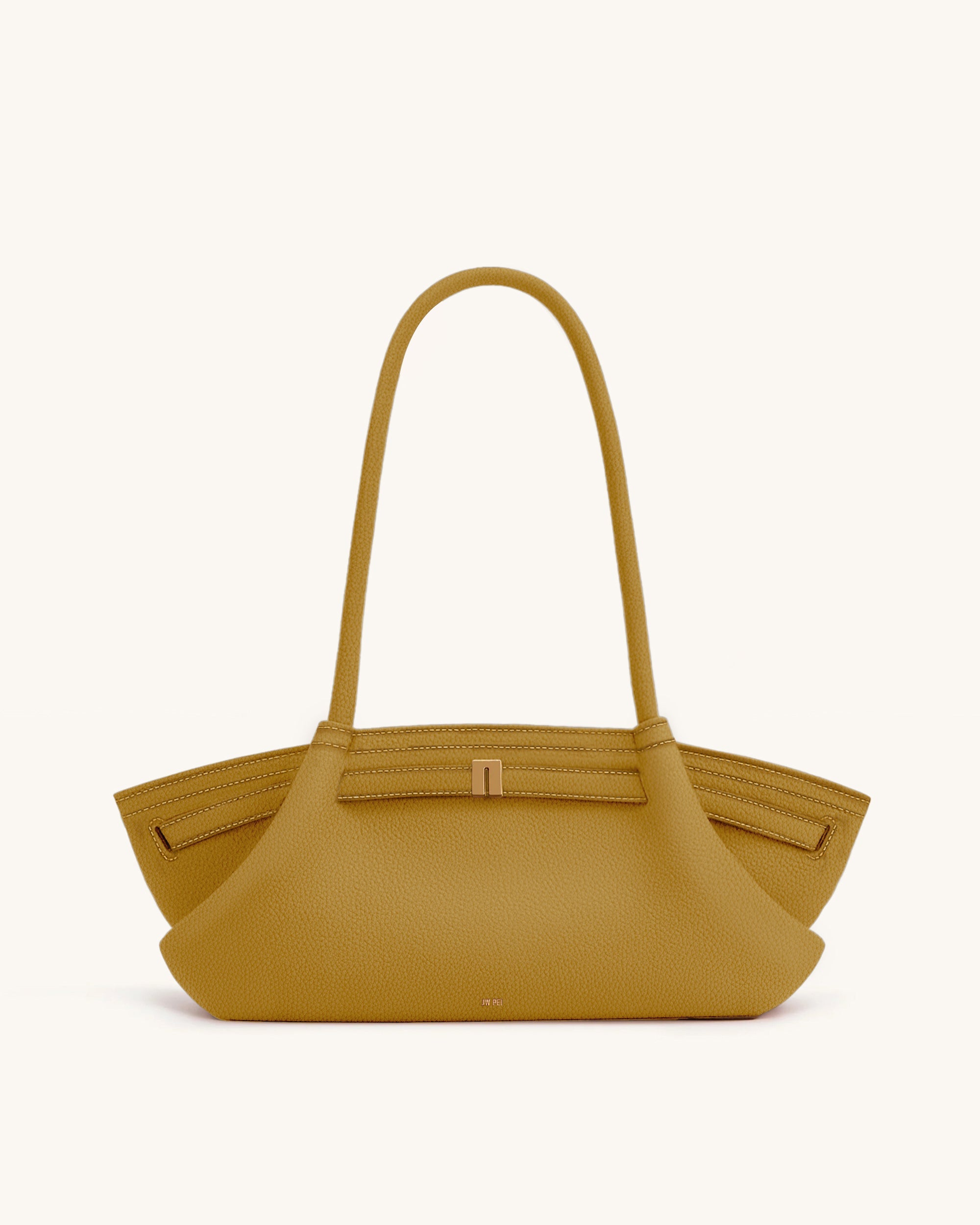 Hana Wide Tote Bag - Ginger Yellow