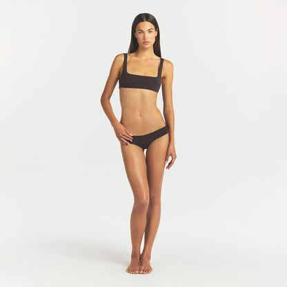 Raw Edge Micro Scoop Bralette