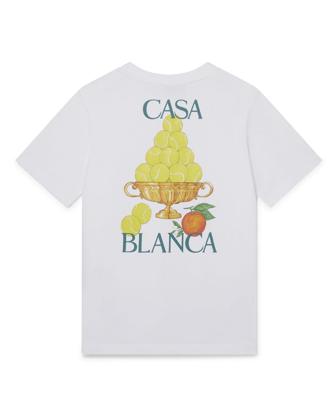 Casablanca Le Triomphe De Tennis T-Shirt White