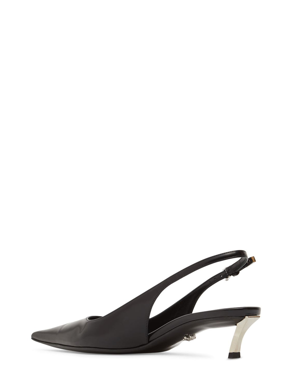 Versace Versace 40mm Leather slingback pumps - Size: UK 3 Heels | Shop From The Mirage