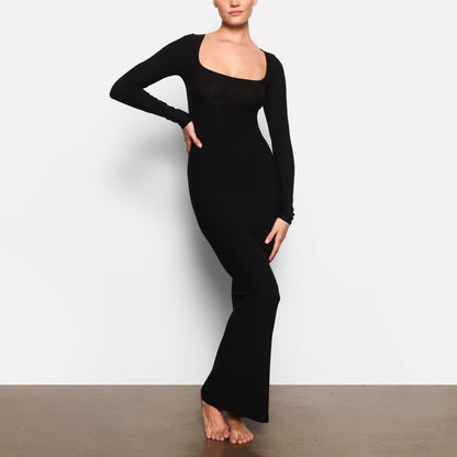 Soft Lounge Long Sleeve Dress