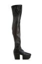 Prada Black Platform Over-the-Knee Boots