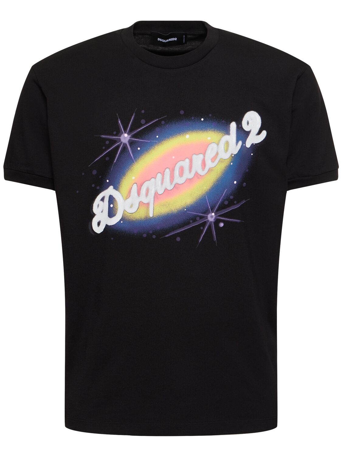 Dsquared2 Dsquared2 Printed cotton jersey t-shirt - Size: S T-Shirts | Shop From The Mirage