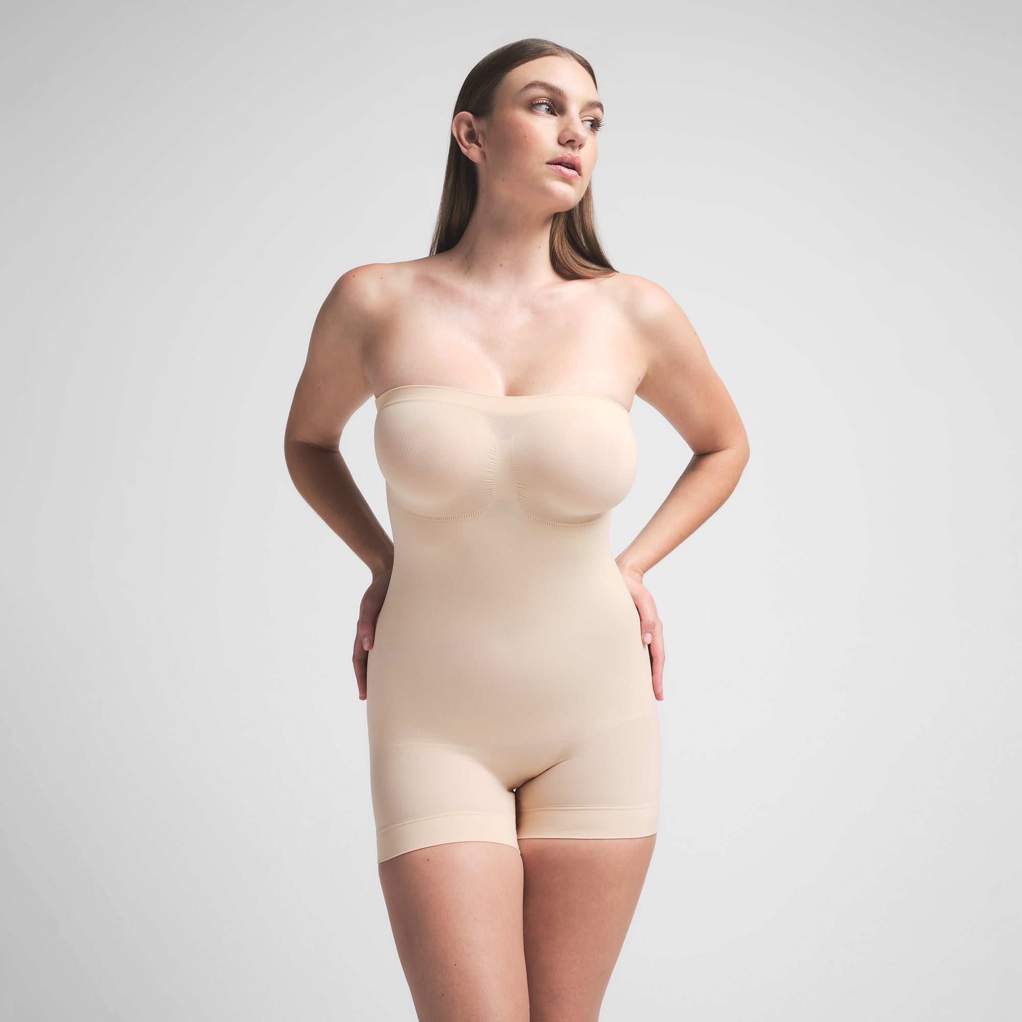 Seamless Sculpt Strapless Shortie Bodysuit