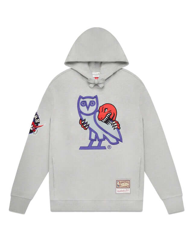 Ovo Ovo Raptors MN 1995 OG Owl Grey Hoodie - Size: L Hoodies | Shop From The Mirage