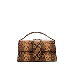 LE GRAND BAMBINO BROWN PYTHON SKIN