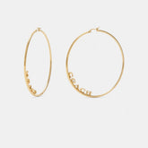 Coach Medium Hoop Earrings