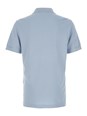Tom ford Light-Blue Short-Sleeves Polo in Cotton Piquet Jersey Man