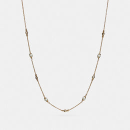 Sculpted C Pearl Necklace