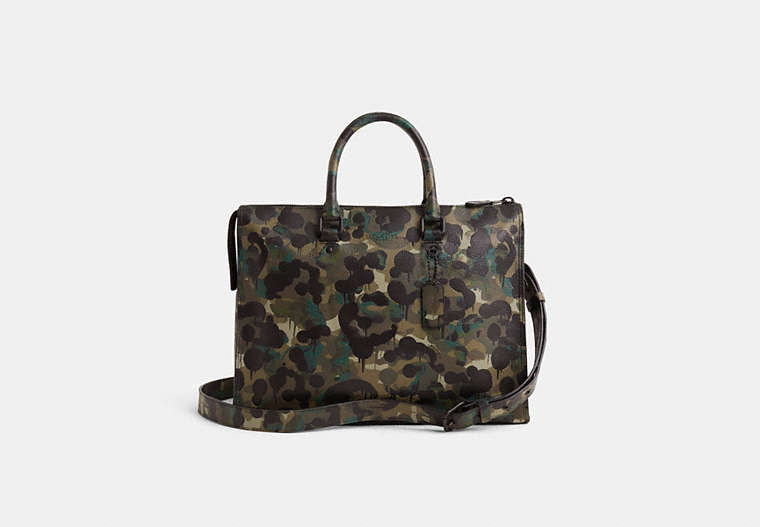 Restored Gotham Tote With Camo Print