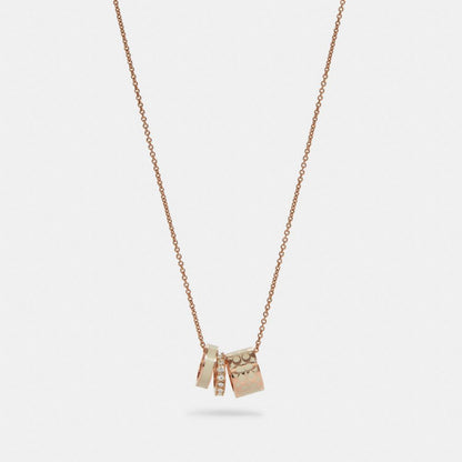 Signature Enamel Necklace
