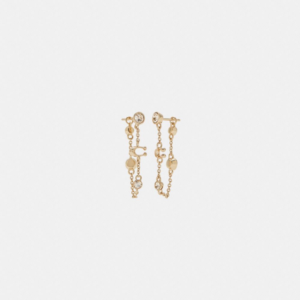 Signature Crystal Cluster Stud Earrings