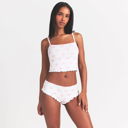 Logo Pointelle Cami Sleep Set