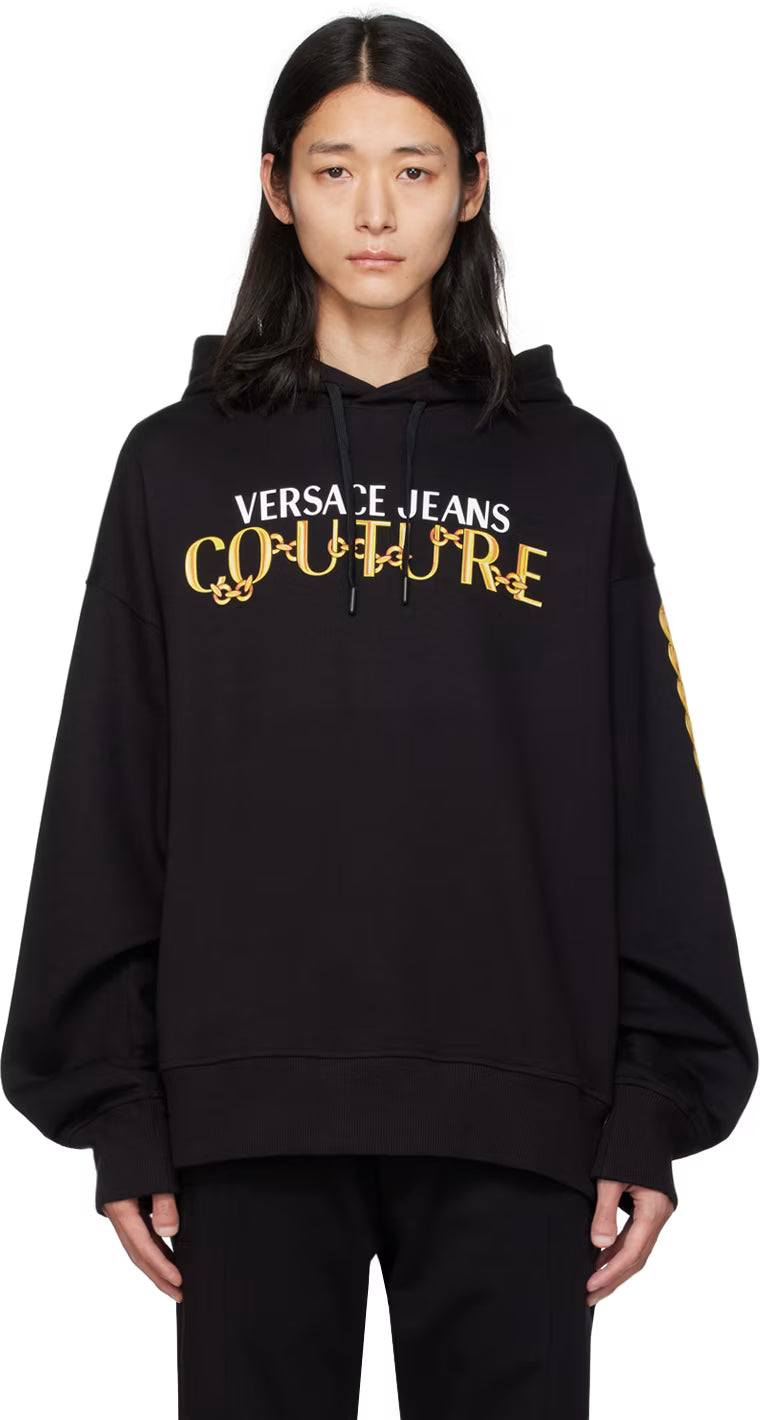 Black Chain Hoodie