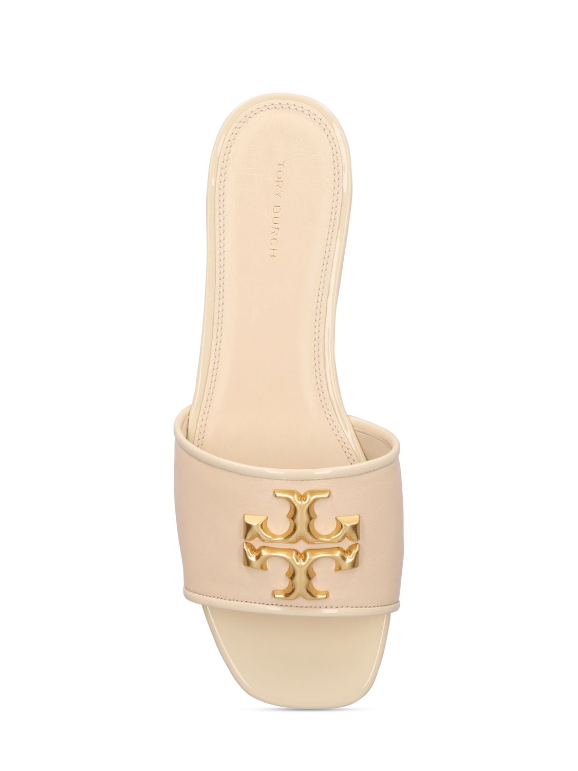 Tory Burch Tory Burch 10mm Eleanor leather slide sandals - Size: UK 3 Sandals | Shop From The Mirage