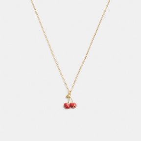 Cherry Wavy Huggie Earrings