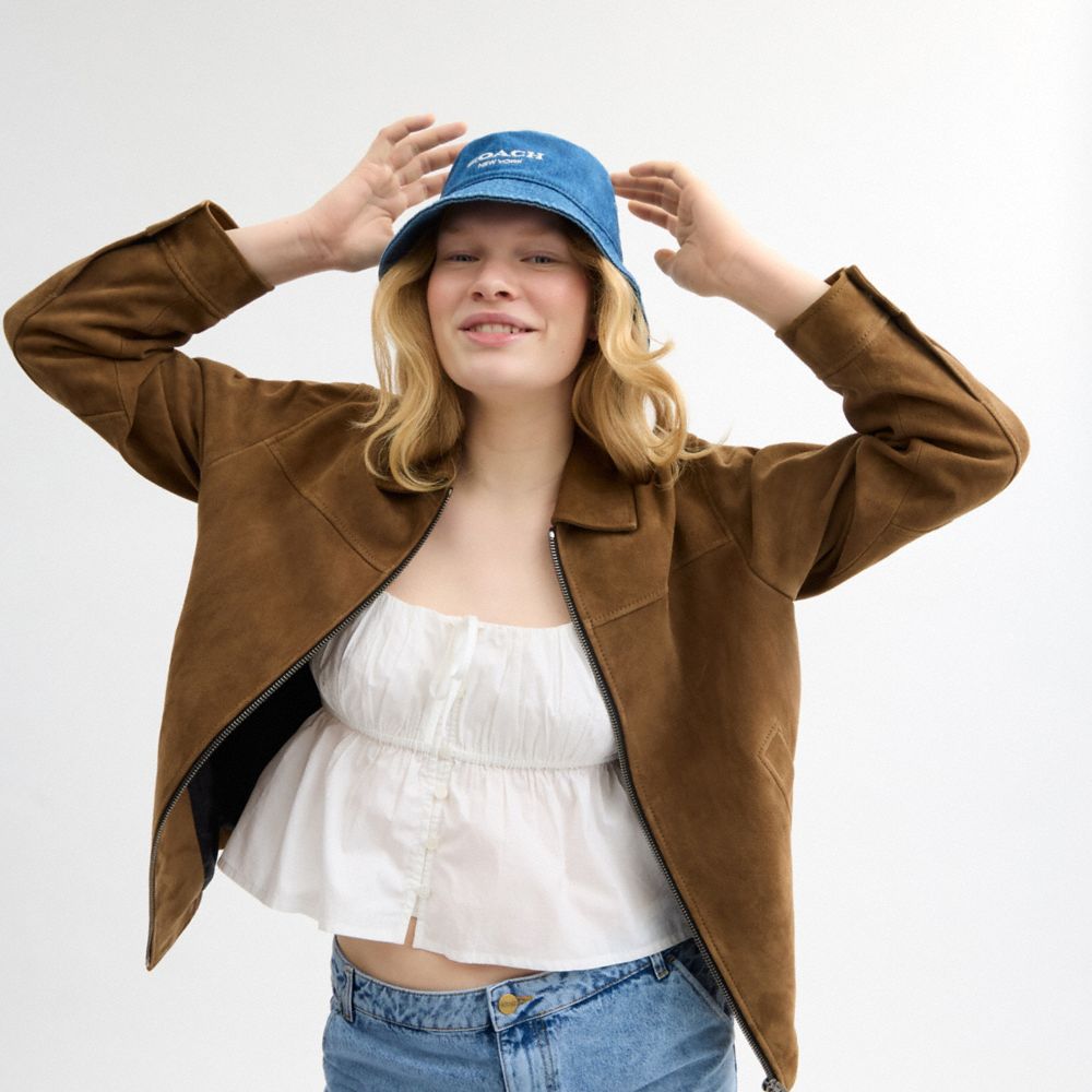 Denim Bucket Hat