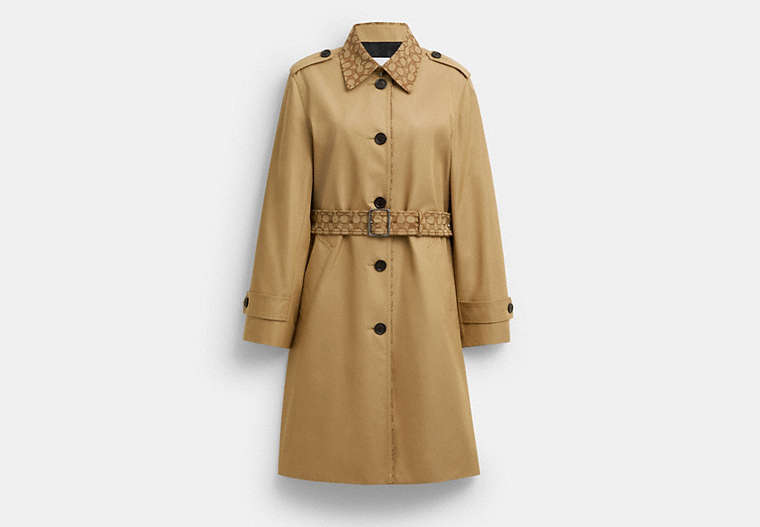 Trench With Signature Piping