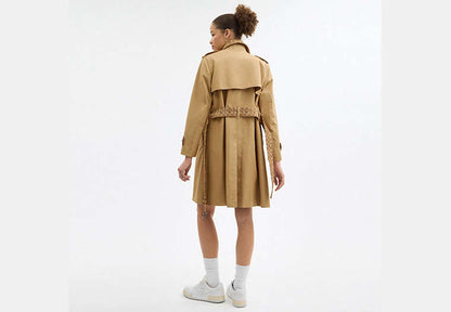 Trench With Signature Piping