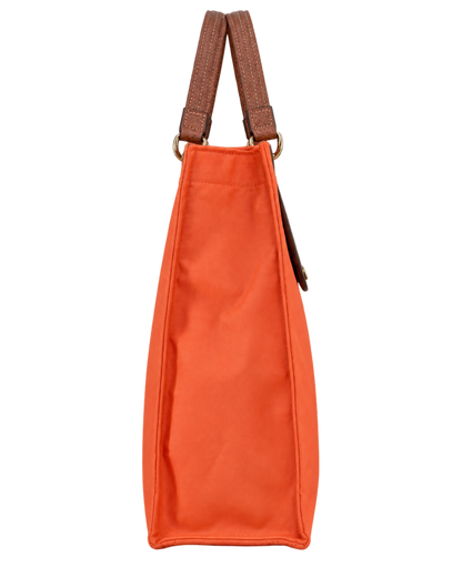 Cabas Longchamp L Tote Bag Carrot - Canvas