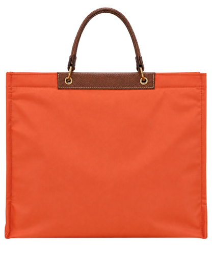 Cabas Longchamp L Tote Bag Carrot - Canvas