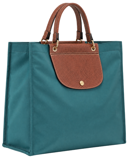 CABAS LONGCHAMP L TOTE BAG Cedar - Canvas