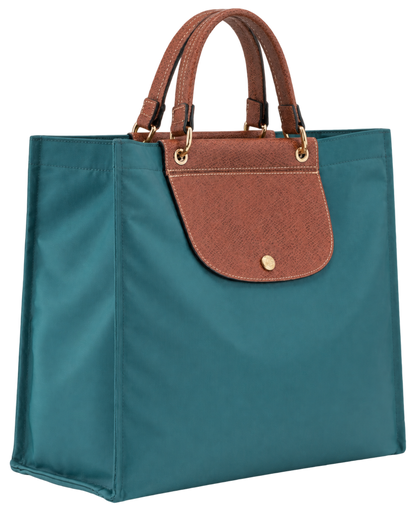 CABAS LONGCHAMP L TOTE BAG Cedar - Canvas
