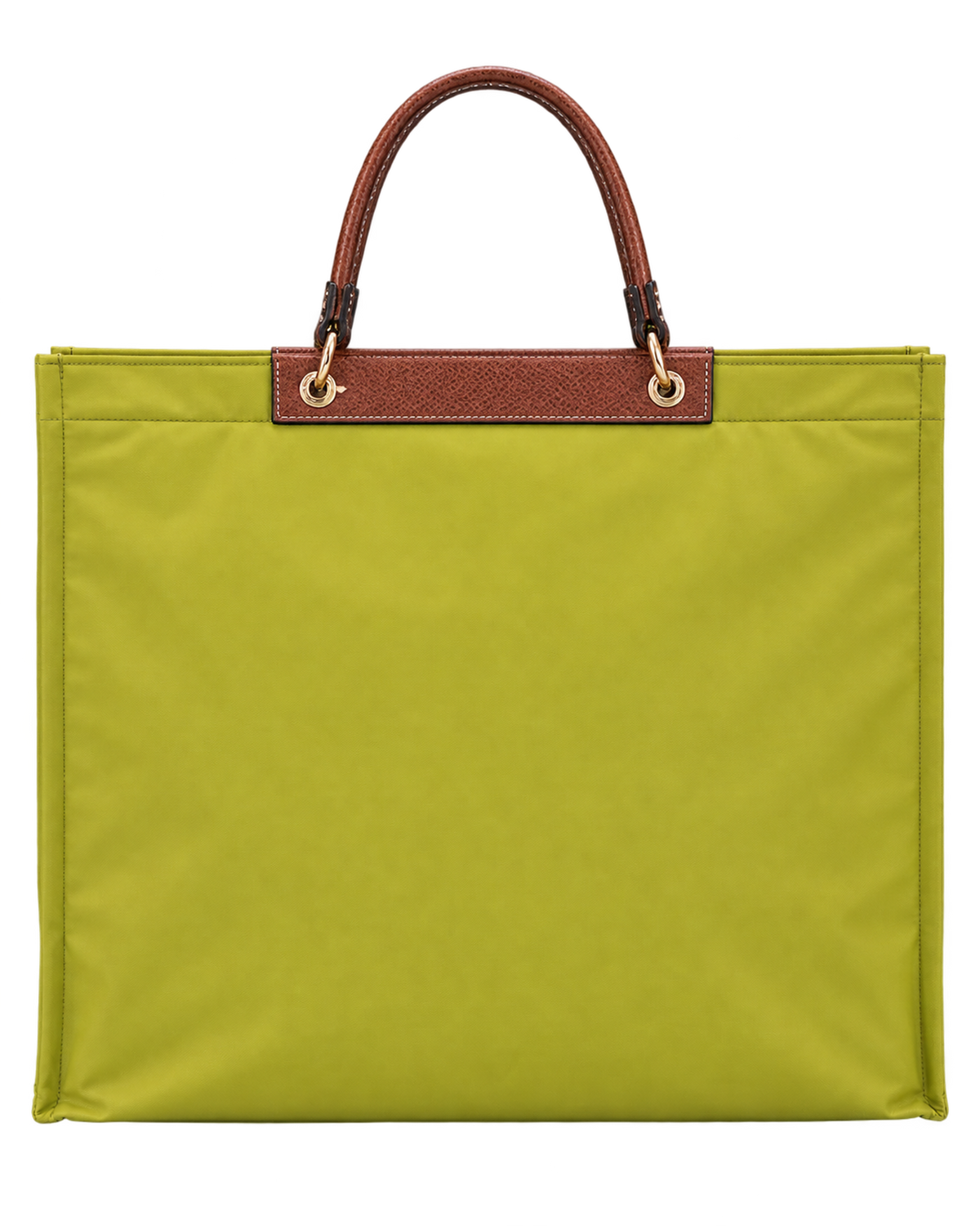 Cabas Longchamp L Tote Bag Kiwi Green - Canvas
