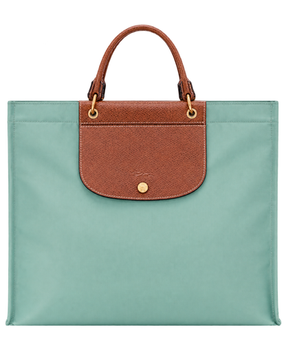 Cabas Longchamp L Tote Bag Vervain - Canvas