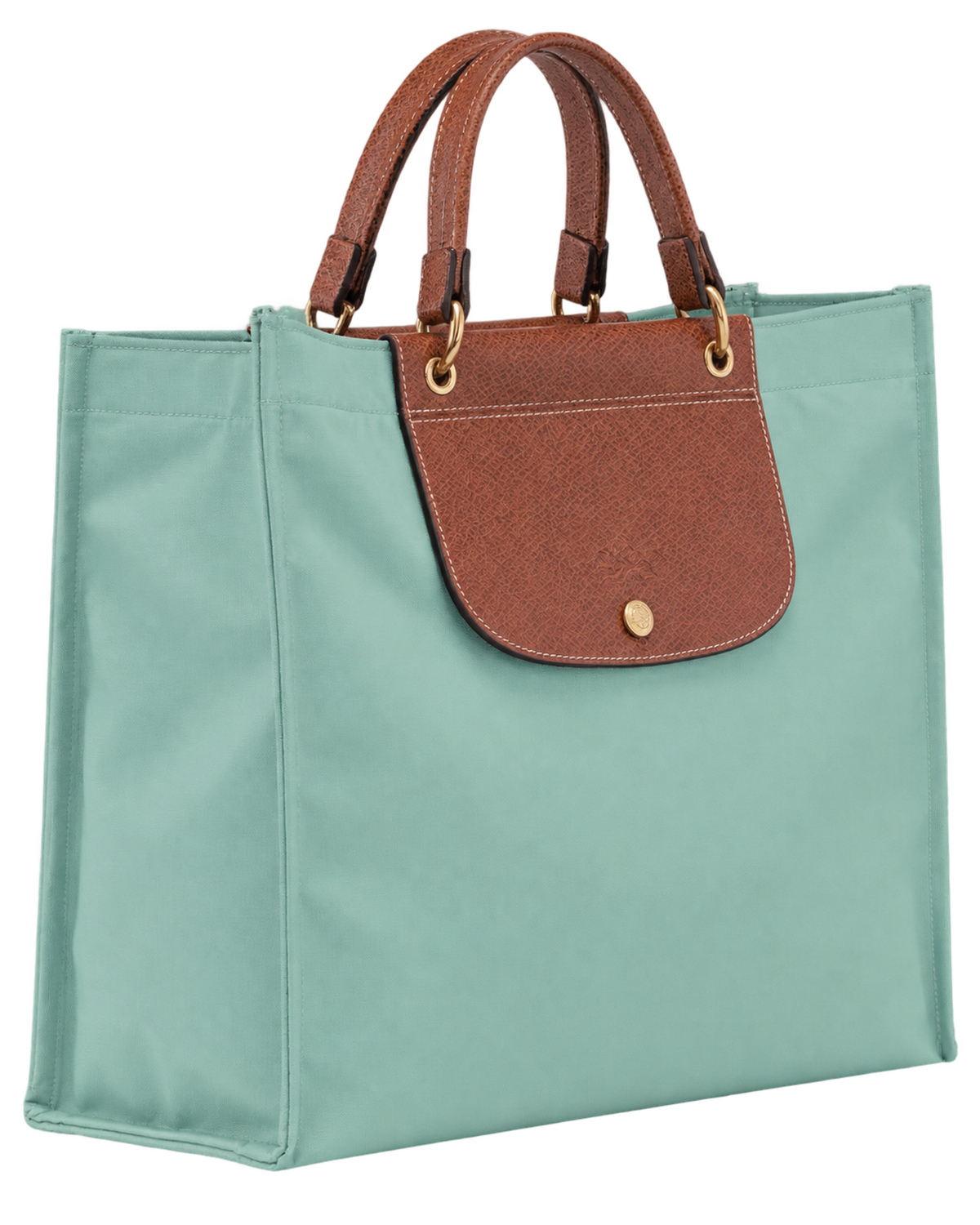 Cabas Longchamp L Tote Bag Vervain - Canvas