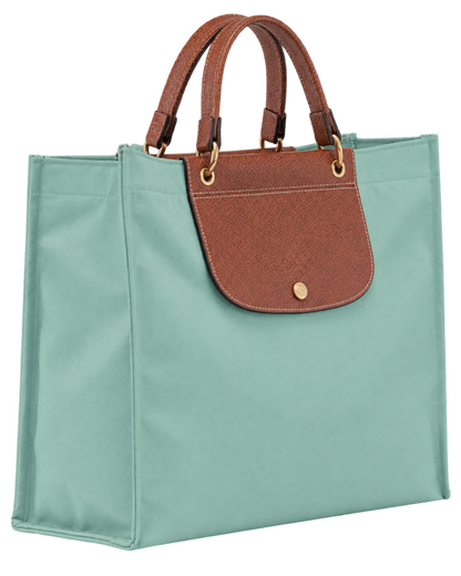 Cabas Longchamp L Tote Bag Vervain - Canvas