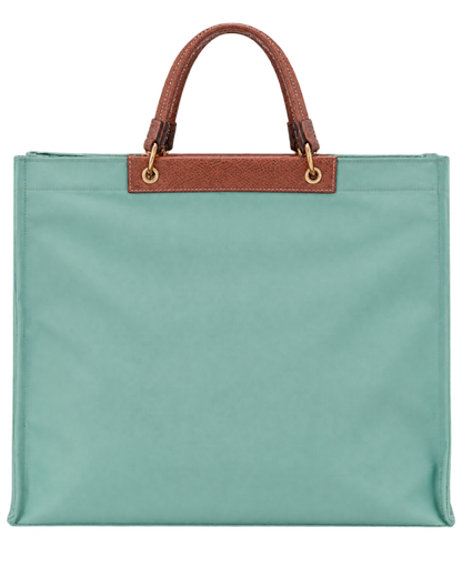Cabas Longchamp L Tote Bag Vervain - Canvas