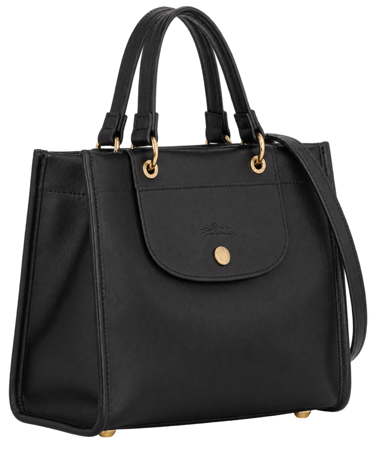 Cabas Longchamp S Handbag Black - Leather