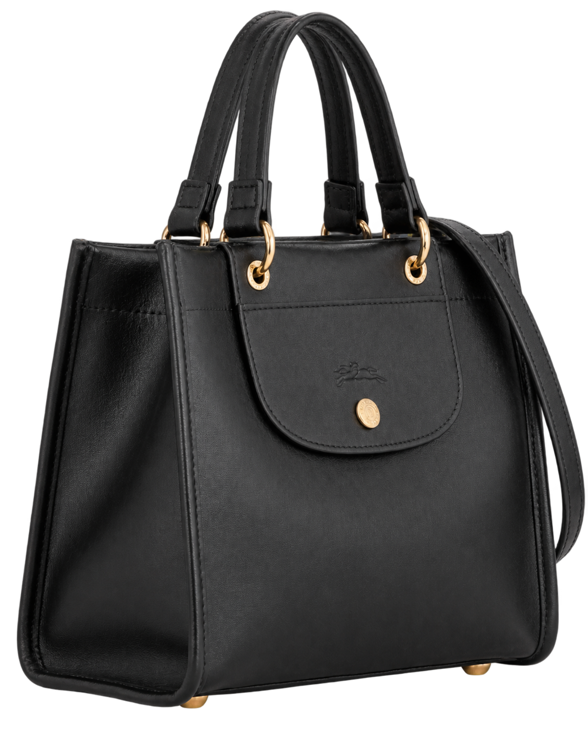 Cabas Longchamp S Handbag Black - Leather