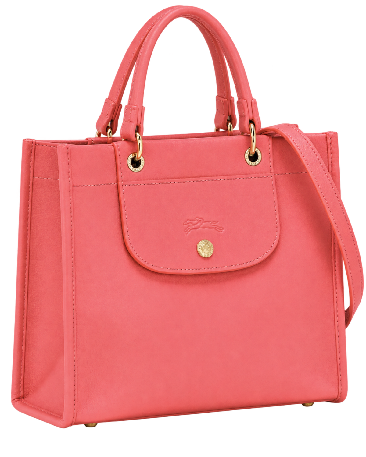 Cabas Longchamp S Handbag Blush - Leather