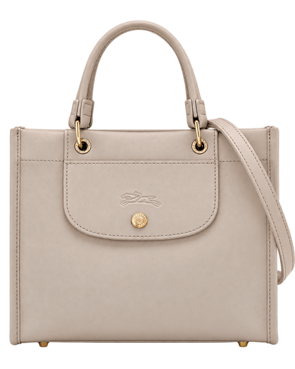 Cabas Longchamp S Handbag Clay - Leather