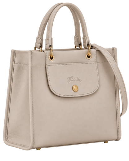 Cabas Longchamp S Handbag Clay - Leather