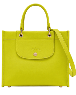 Cabas Longchamp S Handbag Kiwi Green - Leather