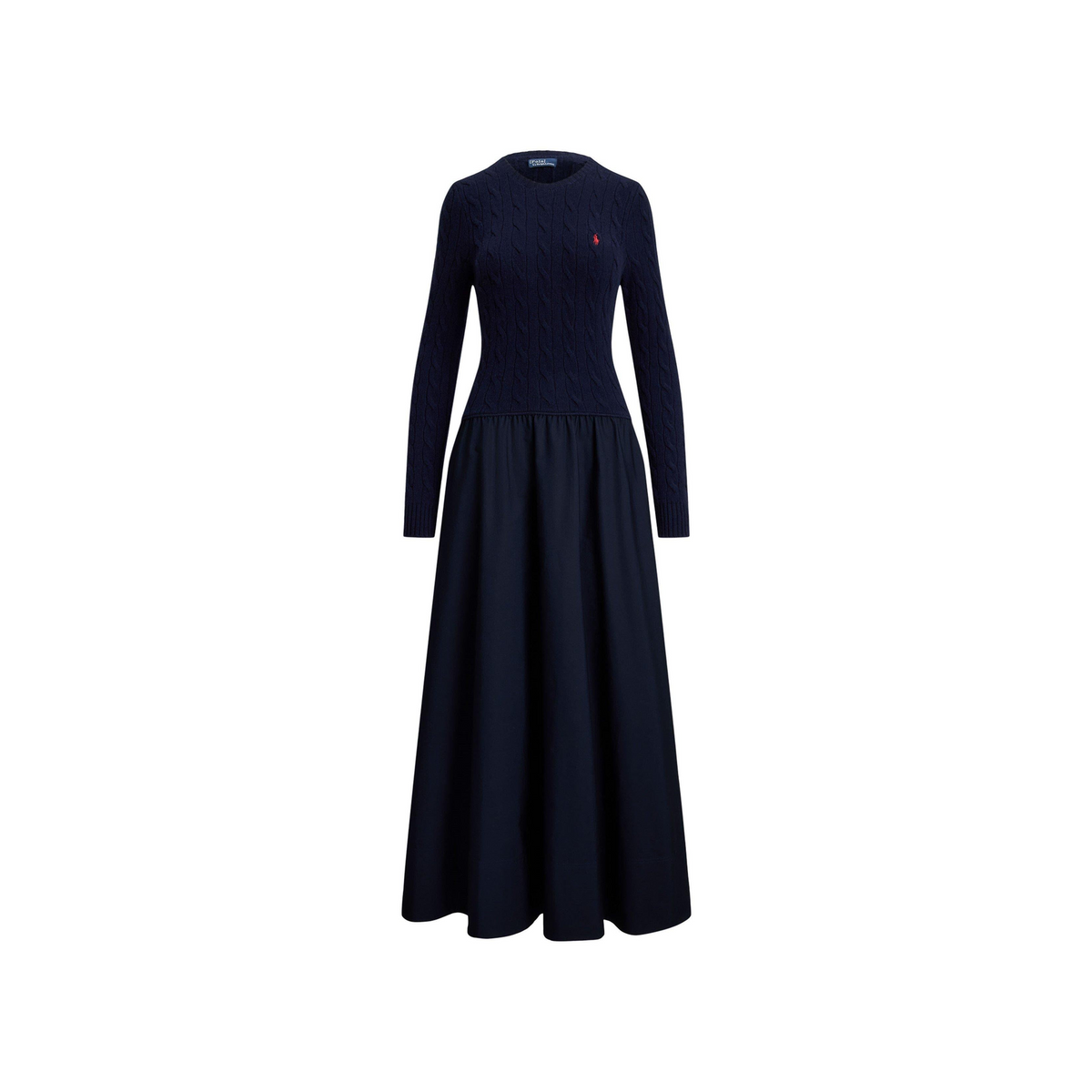 Cable A-Line Dress