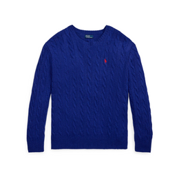 Cable Knit Oversized Crew Neck Jumper