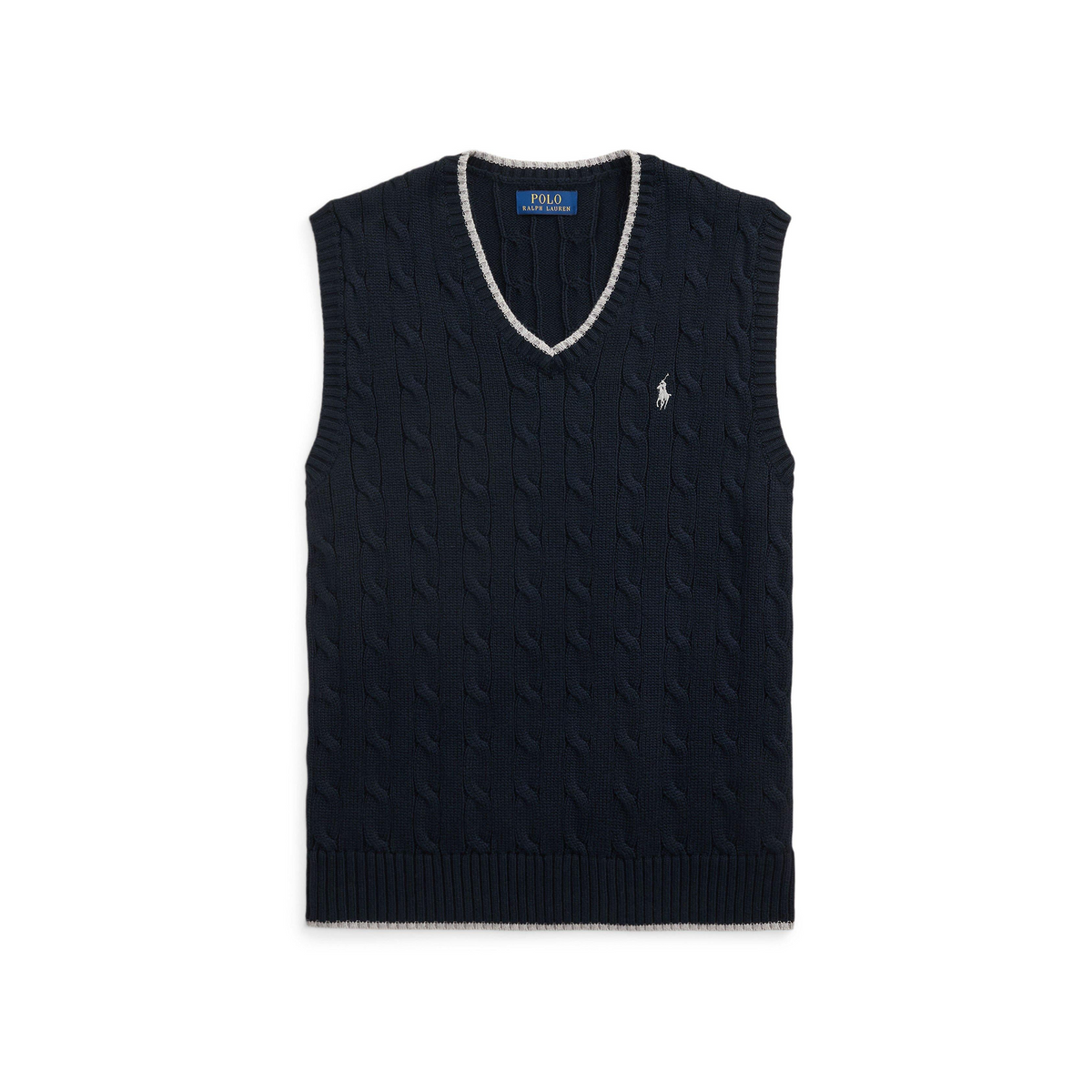 Cable Knit Sweater Vest